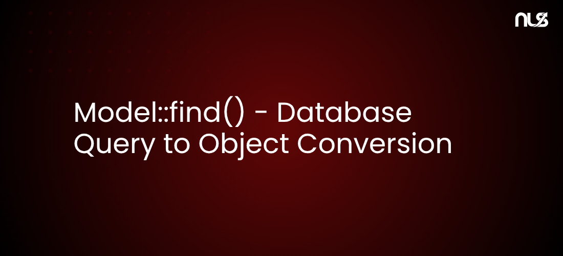 Model::find() - Database Query to Object Conversion